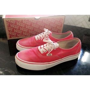 🍎Vans Era, Red, Men’s 9.5